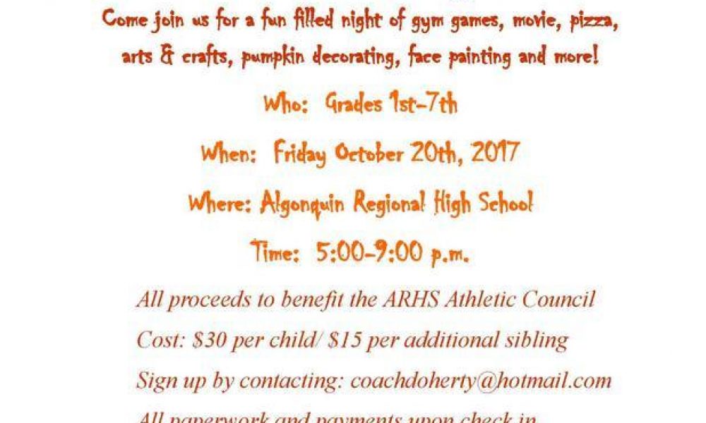 Kids Night out at ARHS