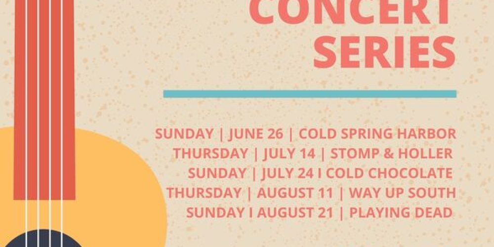 Summer concert line up announced