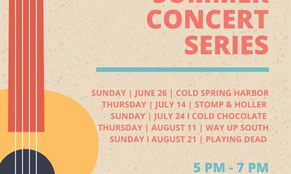 Summer concert line up announced