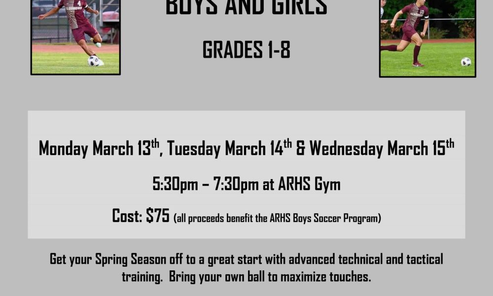 Youth Soccer Clinic registration open