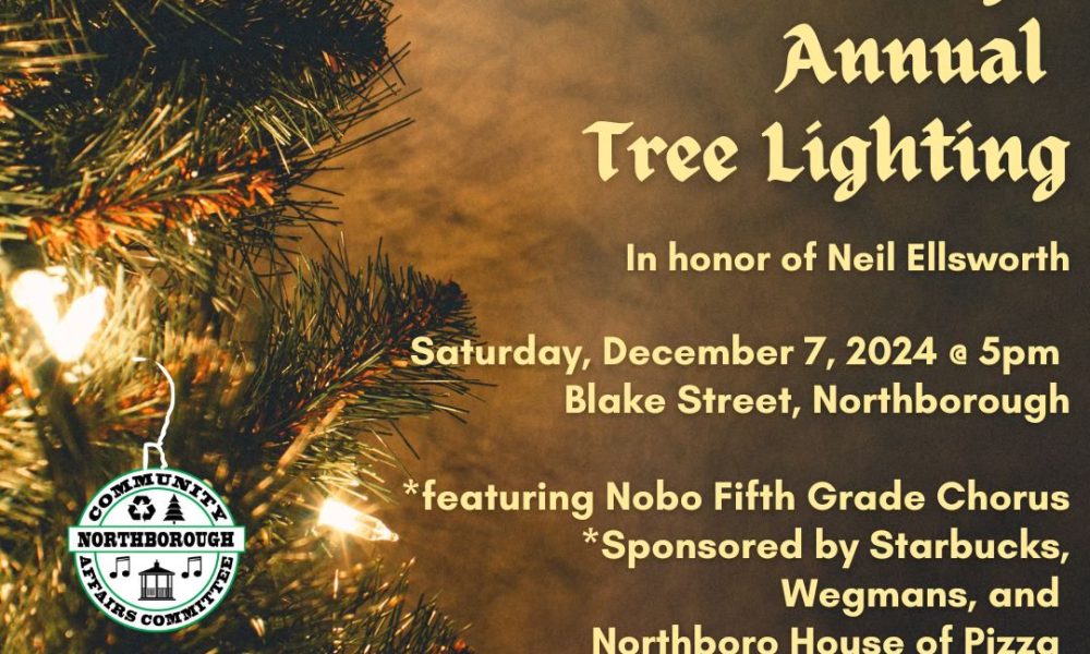 Northborough Kicks Off the Holidays with the Annual Tree Lighting