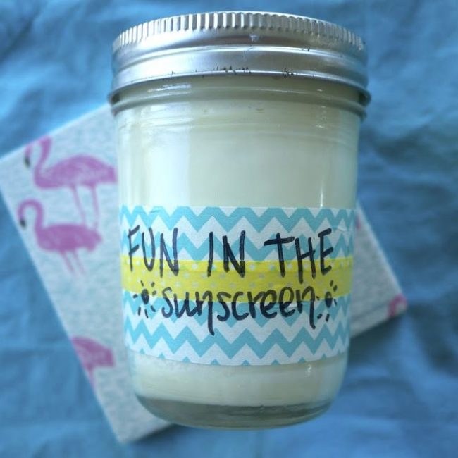 DIY Sunscreen and Bug Repellent Workshop