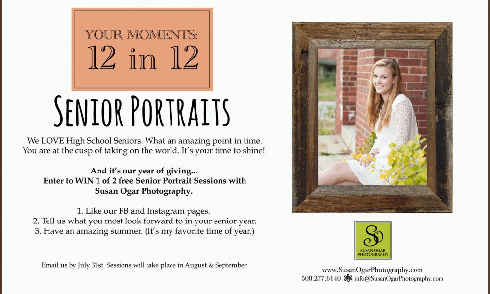 Win a Senior Portrait Session from Susan Ogar Photography