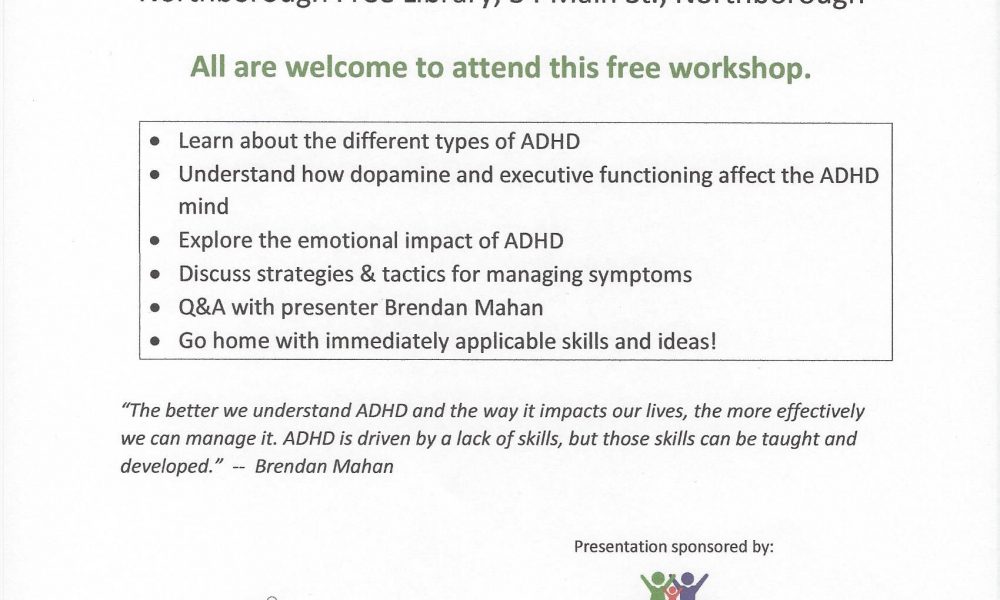 Free ADHD Workshop