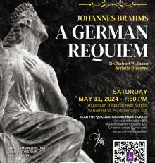 Assabet Valley Mastersingers Present Johannes Brahms’ “A German Requiem”