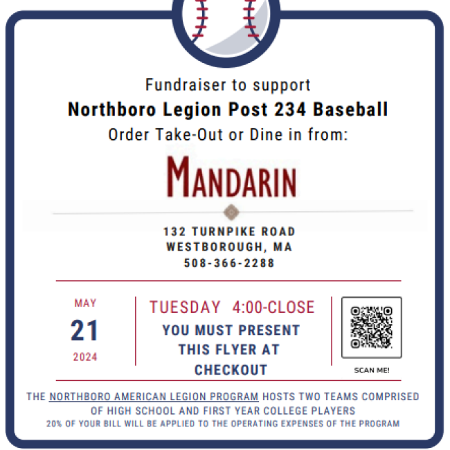 Northboro Legion Post 234 Baseball Fundraiser