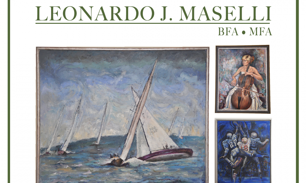 Art exhibit at library features work of Leonardo Maselli