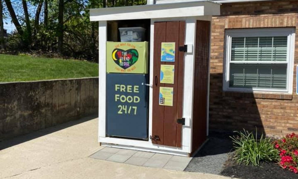 Community Fridge – ‘take what you need, give what you can’