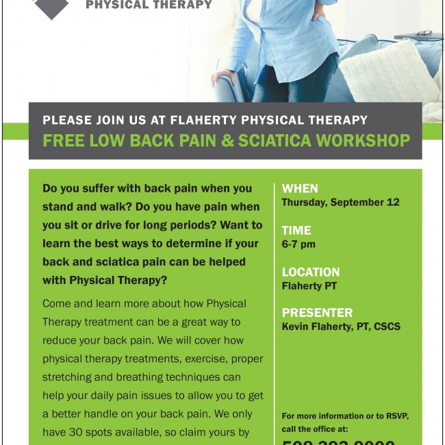 Low Back Pain and Sciatica Workshop