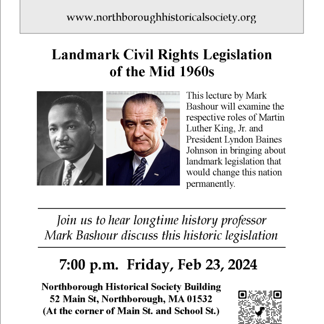 Landmark Civil Rights Legislation of the Mid 1960s