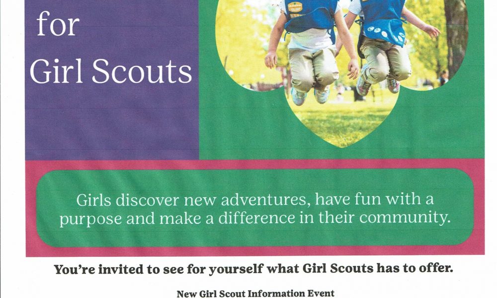 Girl Scout information event