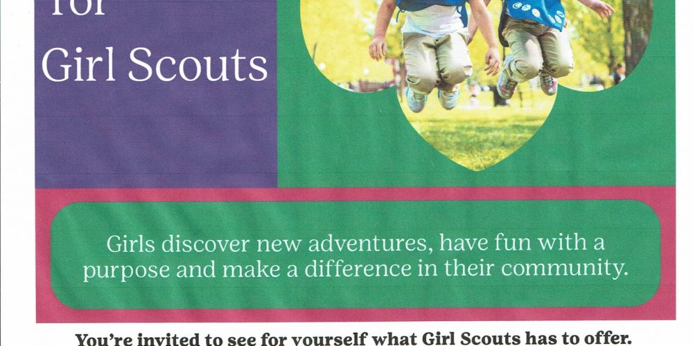 Girl Scout information event