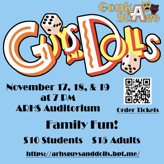 ‘Guys and Dolls’ on the Gonk stage