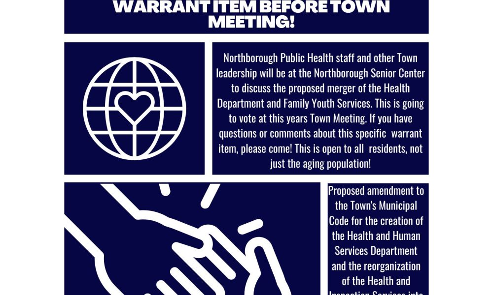 Health & Human Services | Learn About The Warrant Item Before The Town Meeting