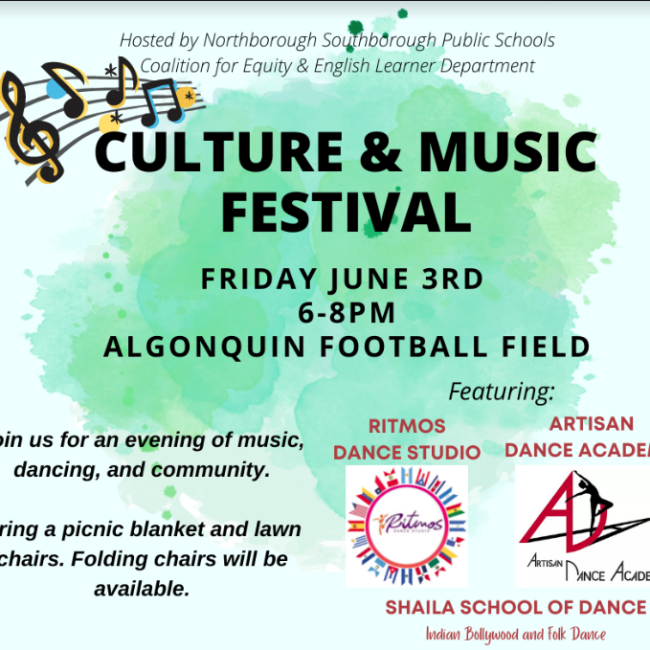 School sponsored Culture &#038; Music Festival