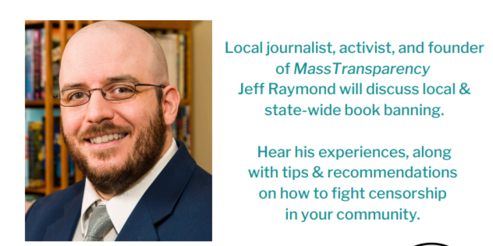 Speaker Jeff Raymond on Banned Books at the Westborough Public Library