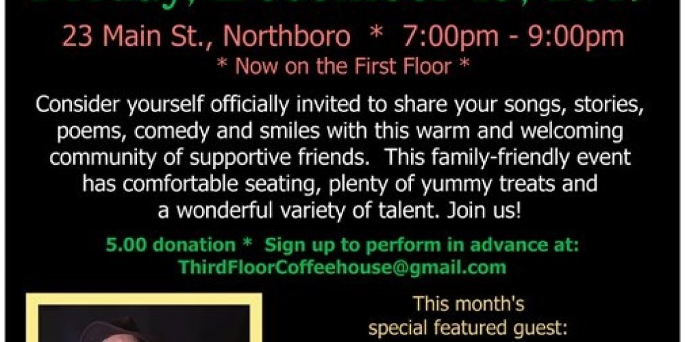 Trinity Church’s monthly coffeehouse