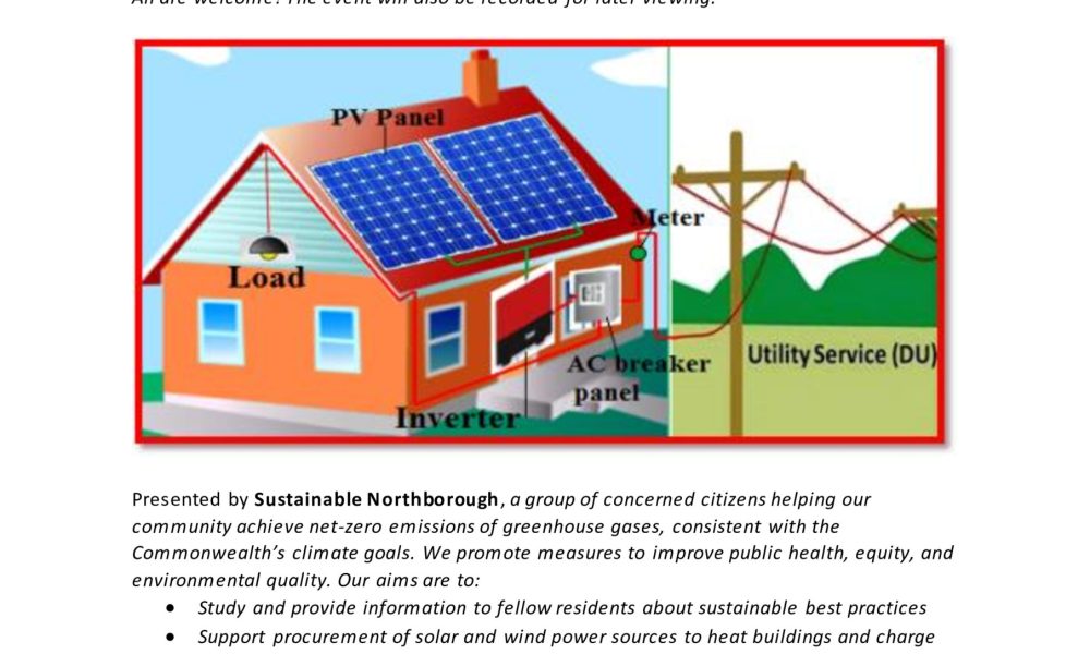 A resident presents a journey to a Carbon Neutral Home