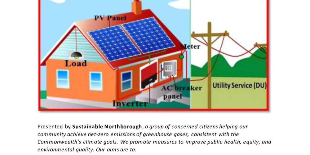 A resident presents a journey to a Carbon Neutral Home