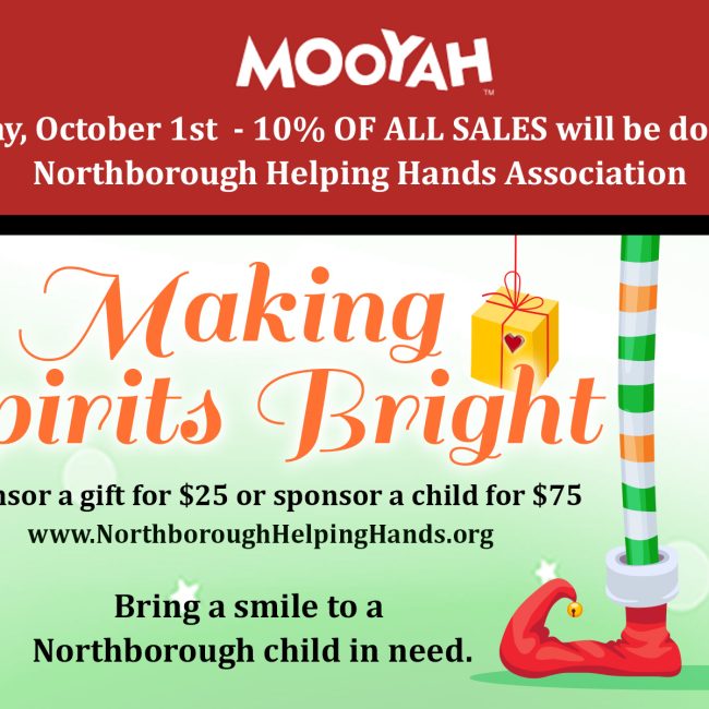 Support Northborough Helping Hands Association&#8217;s holiday program