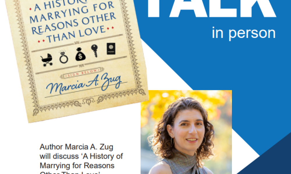 Marcia Zug Author Talk at the Westborough Public Library