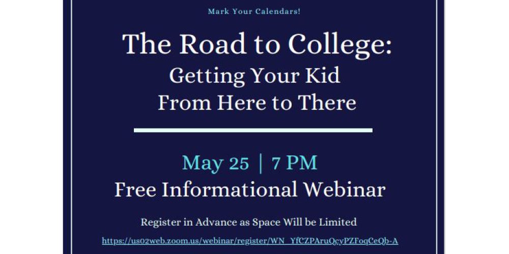 Free Road to College Webinar