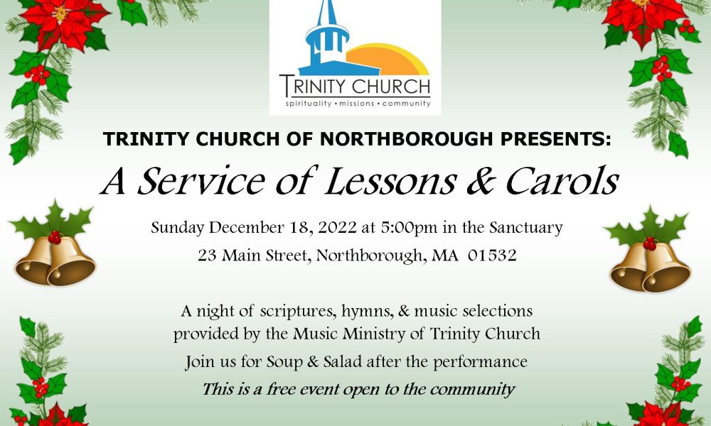 Trinity Church presents ‘A Service of Lessons & Carols’