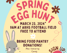 Algonquin National Honor Society Spring Egg Hunt RESCHEDULED TO MARCH 24