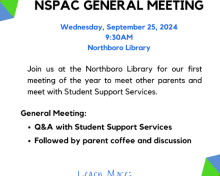 Special education parent group to meet September 25