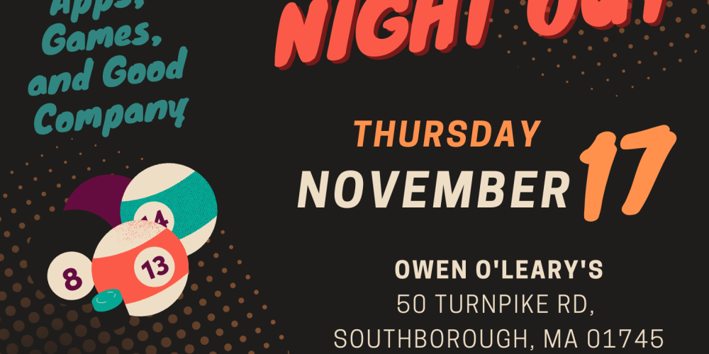 Special education parents night out on November 17
