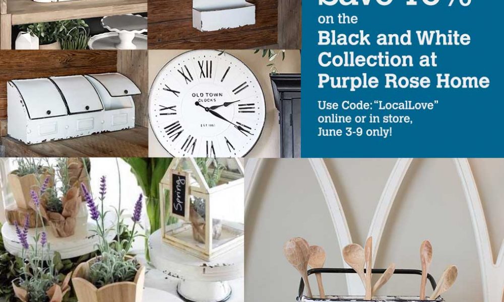 New Collection at Purple Rose Home—with a Special Discount for Northborough Guide Readers