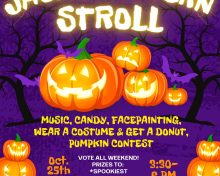 Jack O’Lantern Stroll happening in Northborough Town Common on October 25th