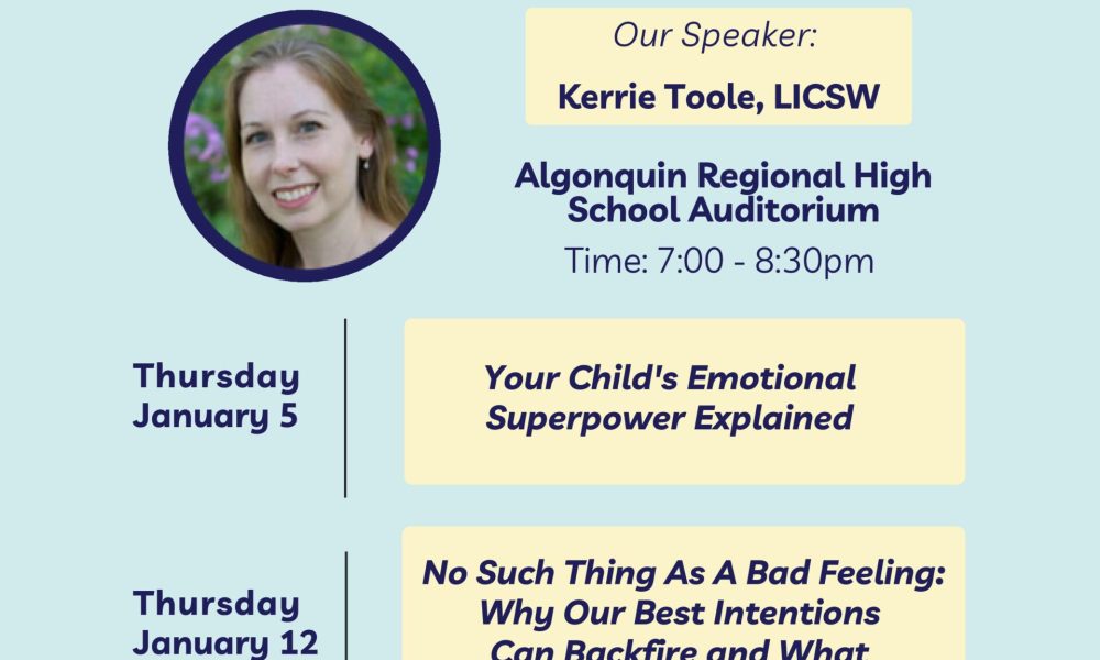 Parent speaker series ‘The Magical Skill of Validation’