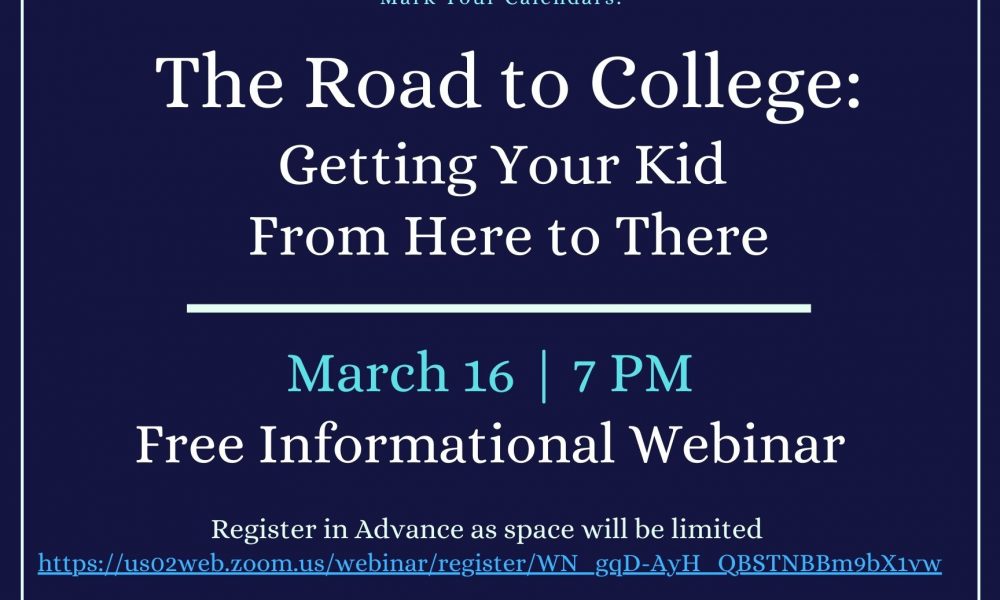 Road to College Webinar