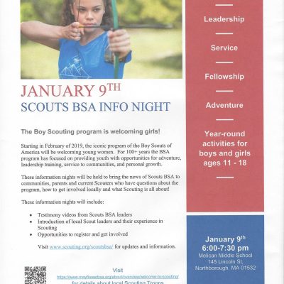 Scouts BSA Info Night » The Northborough Guide