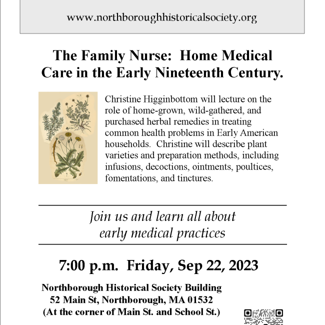 The Family Nurse: Home Medical Care in the Early Nineteenth Century