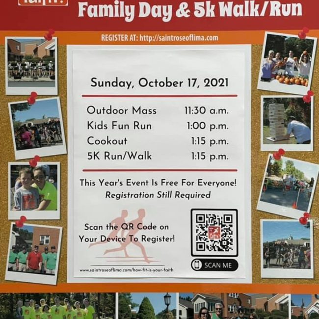 St. Rose 5K and Family Fun Day