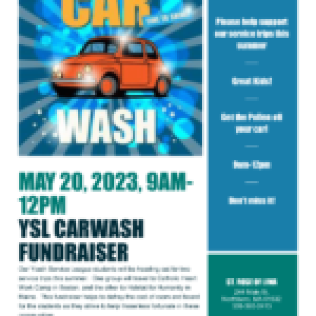 New Date: Time to get your car washed