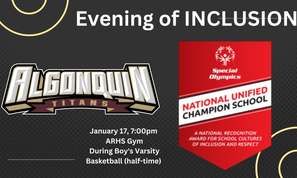 Algonquin to receive Special Olympics International recognition during boys basketball game