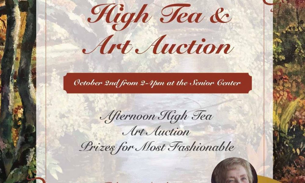 High Tea and Art Auction tickets on sale