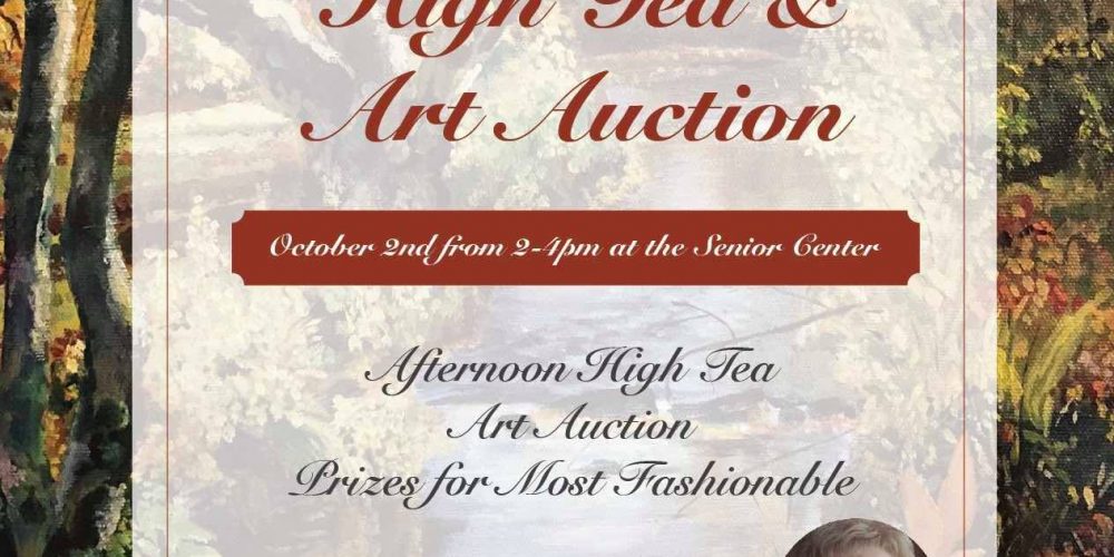 High Tea and Art Auction tickets on sale