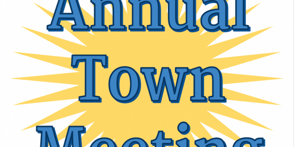 Town Meeting this Saturday!