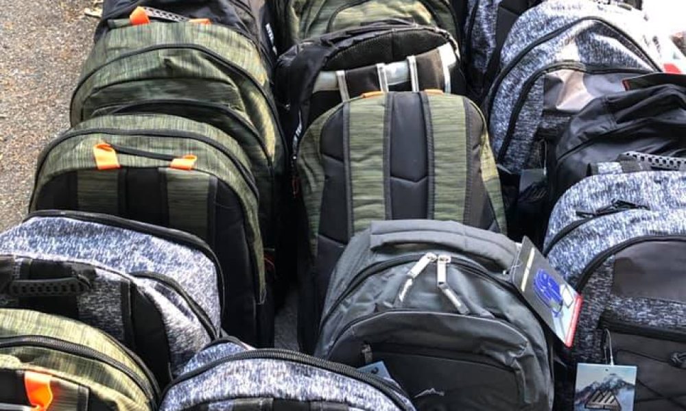 Backpack drive needs your helping hands