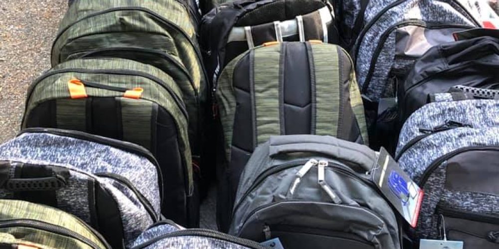 Backpack drive needs your helping hands