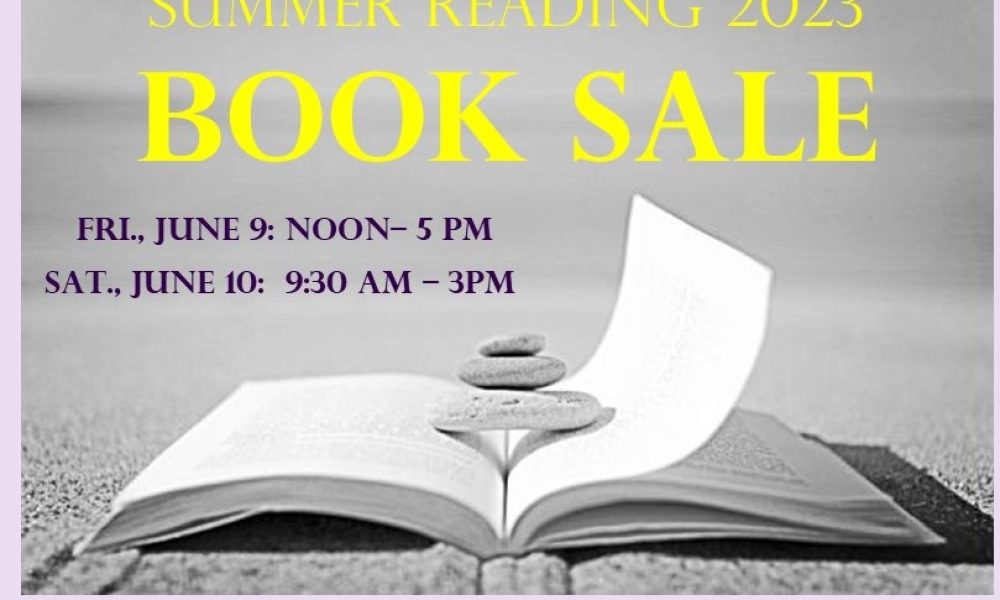 Library to host summer reading booksale