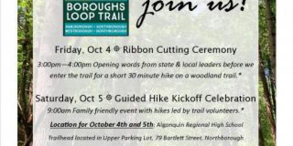 Boroughs Loops Trail Grand Opening