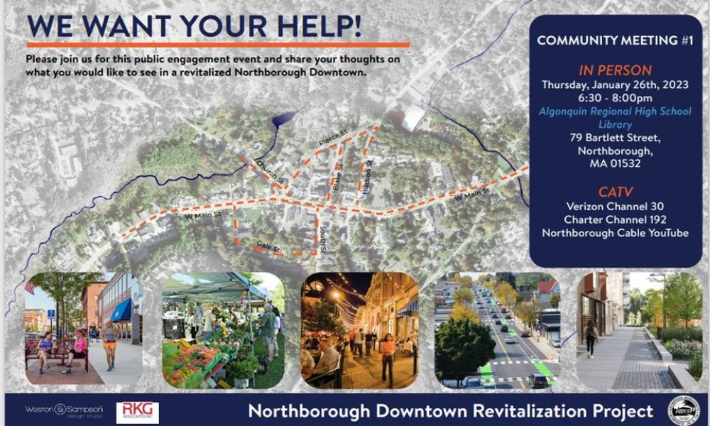 Downtown Revitalization Community Outreach meeting