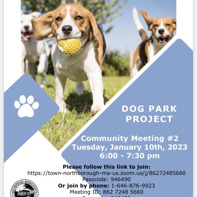 Dog Park Project meeting