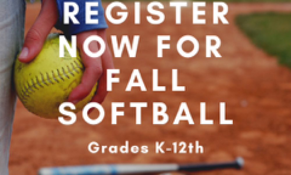 Girls softball fall registration open