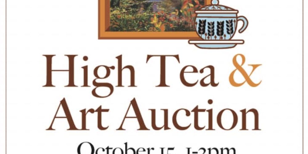 High Tea & Art Auction to benefit Senior Center